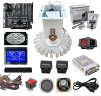 Vente directe usine : Machines de jeu d'arcade à monnayeur 24/30 pinces, Kit d'assemblage de grue à pinces à cadeaux avec pinces personnalisées 12V Anglais