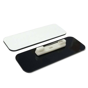 Placa de Identificación de Plástico Grabada con Láser, Personalizable con Logotipo, Reutilizable, para Empleados de Restaurante, con Pin o Imán <span class=keywords><strong>en</strong></span> <span class=keywords><strong>la</strong></span> Parte Posterior - Product Image 2