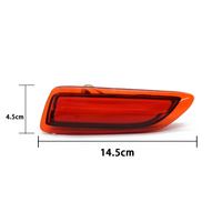 2 modèles de feux réflecteurs arrière à LED pour Toyota Corolla 2011-2013, clignotants, feux arrière, feux de jour, feux de freinage, kit de feux d'arrêt, 2 pièces