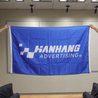 Drapeau 150 Polyester 90x 100% cm Personnalisé 3x5 Promotion Extérieure Impression logo Grand Grand Drapeau Personnalisé Double Face