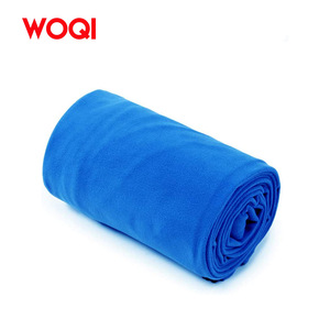 Sac de couchage en polaire Woqi, type enveloppe, 360g, léger, respirant, pour adultes, camping, randonnée, backpacking, bleu, rouge, orange, jaune - Product Image 5
