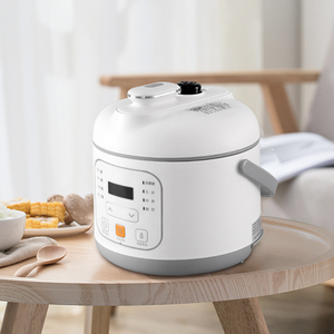 Petite autocuiseuse électrique intelligente en acier inoxydable de 1,8 L, 500 W, avec fonction de réservation, cuisson rapide, pression automatique, pour la maison - Product Image 6