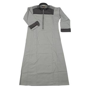 Inicio de <span class=keywords><strong>la</strong></span> temporada escolar moda vestido árabe Kaftan Jubah Abaya Jalabya étnico Lelaki Thobe Kandura ropa musulmana Niño - Product Image 3