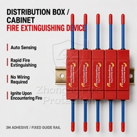 Système d'extinction d'incendie automatique par aérosol ZHONGSU, dispositif d'extinction thermique à montage sur rail pour bateaux, yachts, moteurs et armoires UPS