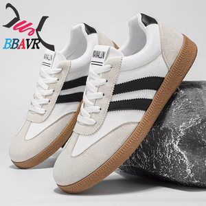 Zapatos de Lona Transpirables para Hombre, Primavera 2025, Estilo Coreano, Combinables con Todo, Sin Cordones, Forro de PU, Nueva Tendencia de Moda - Product Image 4
