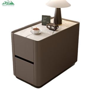Table d'appoint mobile moderne Wayon, armoire <span class=keywords><strong>de</strong></span> rangement étroite, <span class=keywords><strong>plateau</strong></span> d'appoint pour canapé, meuble <span class=keywords><strong>de</strong></span> salon - Product Image 5
