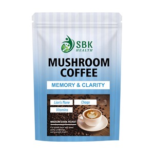 Custom Label ODM Mushroom Coffee Powder Dietary <b>Supplement</b> Support Wellness Vitaliy and Promote Mental Clarity Function - Product Image 1