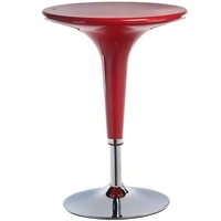 Table haute en ABS style industriel pour bar, maison et cuisine, à haute hauteur