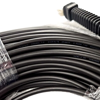 Câble FTTA personnalisé FIBERVISION 2F Duplex MM CPRI, câble blindé BBU RRU, cordon de brassage pré-terminé, câble fibre optique CPRI
