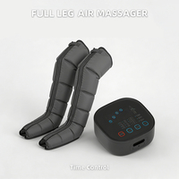 Masseur de jambes et pieds à compression d'air haute performance avec pression ondulatoire pour le corps, la taille et les bras