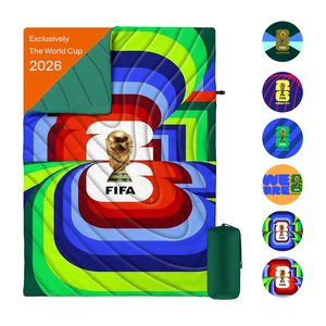 بطانية تخييم جديدة لعام 2026 بتصميم جديد، ناعمة ومريحة ومقاومة للماء، للاستخدام الخارجي، متوفرة بالجملة لكأس العالم 2026 - Product Image 5