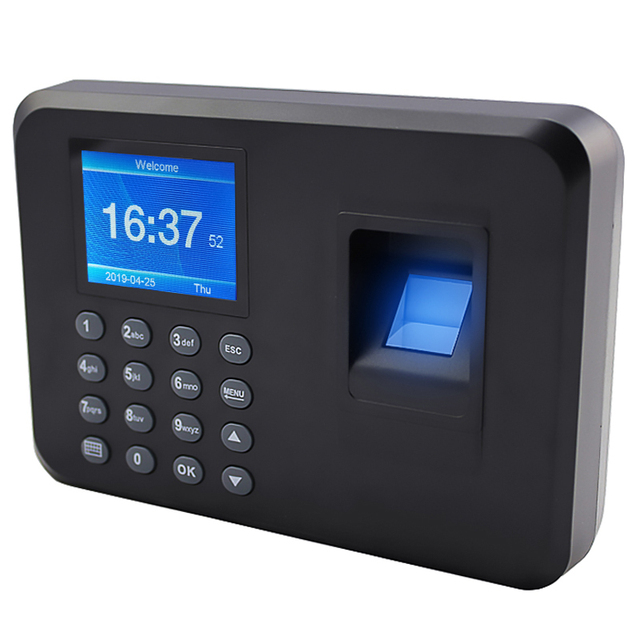 Biometric Fingerprint Password Time Attendance Machine Employee Checking-in