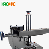 Machine d'étiquetage instantanée à moteur PLC économique pour l'impression sur métal, verre, papier, bois, cartons, boîtes