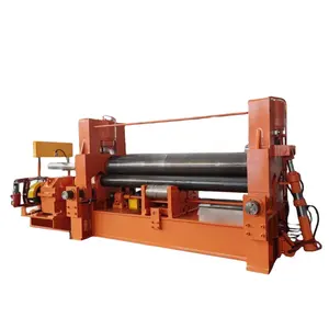 W11S 30x2500 3 Roller Hydraulic Steel Plate Rolling Machine /Upper Roller Universal Bending Machine with Remote Control for Sale