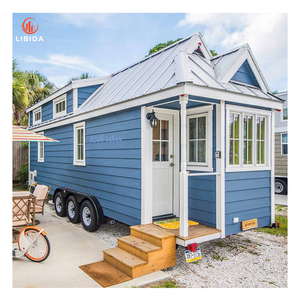 Maison préfabriquée USA Maison modulaire en conteneur mobile <span class=keywords><strong>sur</strong></span> roues - Product Image 6