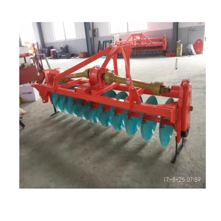 High Performance Tractor Paddy Field Use 10 Blade Disc Plough