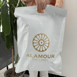 Bolsa de Correo de Polietileno Mate Beige Biodegradable, Bolsa de Envío de Polietileno para Bikinis y Pelucas con su Propio Logotipo, Bolsas de Correo Personalizadas - Product Image 4