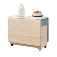 Ensemble de table à manger 4-6 places, table et chaises en bois, meubles de salle à manger, table à manger pliante pour la cuisine, vente en gros