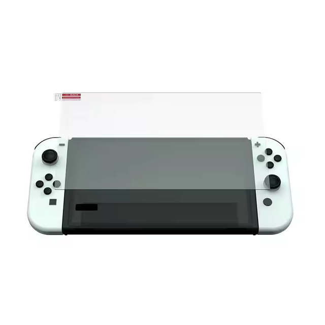Transparent Glass Film For Nintendo Switch Screen Protector 2.5D 9H Tempered Glass Clear Film 2pcs Pack