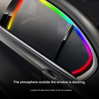 Kit de Luces Ambientales Symphony para Interiores de Auto, Tira de Luces LED con Control Remoto por Aplicación de Música, LED RGB de Colores