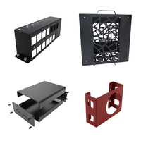Caisson de basses audio OEM personnalisé Récepteurs de puissance monobloc Équipement de sonorisation/boîtier de haut-parleur Boîtier en aluminium Châssis d'amplificateur