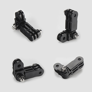 Soporte Ajustable de Brazo Recto con Juntas ABS para <span class=keywords><strong>GoPro</strong></span> Hero 13 12 11 10 9 8 7 6 5, DJI Osmo 360, Insta360 Ace Pro3 y Otras Cámaras de Acción - Product Image 1