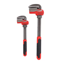 Clé à tuyau multifonctionnelle de type F, robuste, à grande ouverture, réglable, pour la dépose de tuyaux d'eau, réparation de plomberie domestique, OEM