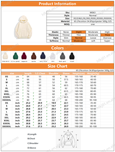 Sweat-shirts et pulls à capuche en polaire surdimensionnés unisexes pour l'hiver 2025, avec logo personnalisé imprimé - Product Image 2