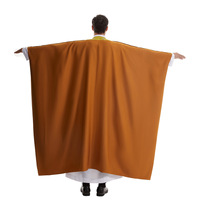 Nouveau style 2026 – Manteau long musulman pour homme – Confortable et décontracté, idéal pour la météo du Moyen-Orient – Manteau extérieur pour homme arabe
