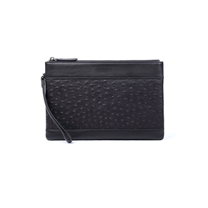 Stile Vintage in vera pelle lungo marsupio da <span class=keywords><strong>uomo</strong></span> con <span class=keywords><strong>cintura</strong></span> da polso <span class=keywords><strong>e</strong></span> slot Multi-Card chiusura aperta alla moda Logo <span class=keywords><strong>portafoglio</strong></span> <span class=keywords><strong>uomo</strong></span> - Product Image 2