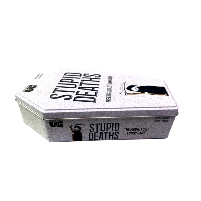 Promotion Gift Hexagonal Shape Game Tin Box/ Food Grade Metal Tin Box Packaging With Customized Design