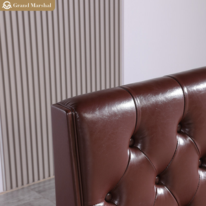 Mobilier de restaurant en PU mural au design moderne personnalisé Canapés de stand occidental durables Combinaisons de chaises de table de salon de thé - Product Image 6