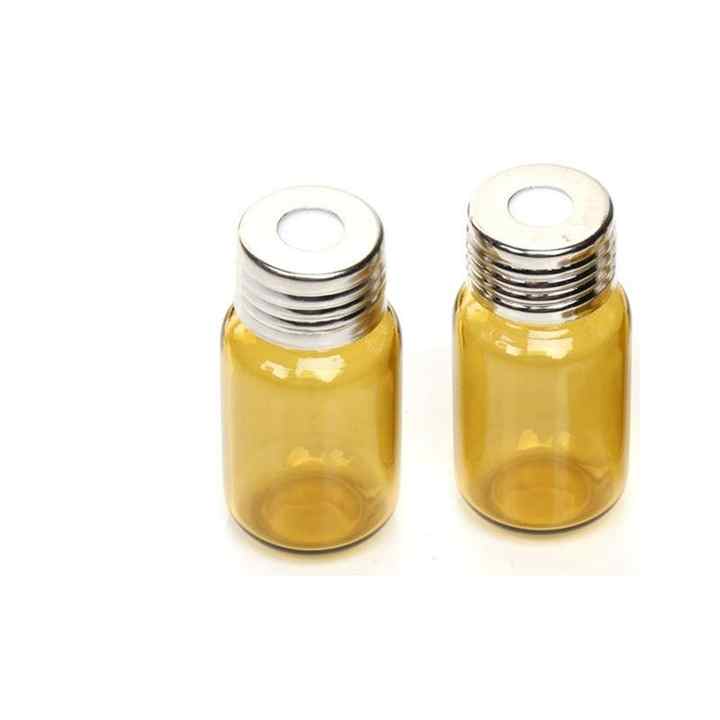 Silver Caps with Center hole 8mm Using 10ml 20ml Headspace