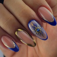 Lot de 24 faux ongles à presser de style français pour salon de beauté, vente en gros