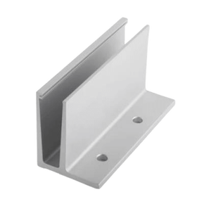 Base de garde-corps extérieur en aluminium, profilé en <span class=keywords><strong>U</strong></span> de 12 mm pour panneaux de clôture en verre, base inférieure en <span class=keywords><strong>U</strong></span> pour extérieur - Product Image 6
