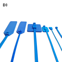 Tag Kabel NFC yang Dapat Disesuaikan, Tali Pengikat Nylon Tahan Sobek, Tahan Air, Tahan UV untuk Kabel dan Kawat Peralatan Pemadam Kebakaran