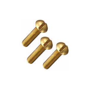 Heavy Duty Brass <b>Screw</b> Machined Corrosion Resistant Industrial Fastening Hardware - Product Image 6
