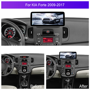 Podofo Para KIA Forte 2009-2017 Rádio de Carro <span class=keywords><strong>Android</strong></span> 12.3'' 8 Núcleos 4+64 Wireless CarPlay/<span class=keywords><strong>Android</strong></span> Auto/GPS/WIFI/RDS/DSP/IPS OEM ODM - Product Image 4