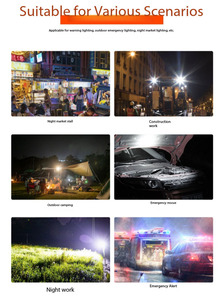 Projecteur LED à tête simple/double, détachable et pratique pour une utilisation en extérieur - Product Image 6