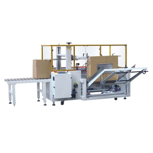 Máquina automática de embalaje de cajas de cartón Caja en línea Desembalaje Llenado Formado Cierre Sellado Empaquetador de cartón Erector para botella - Product Image 2