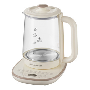 Chigo Health Pot 2.2L Thickened Glass Electric <b>Kettle</b> With Lid Heat Resistant For <b>Tea</b> Making Household Use - Product Image 3