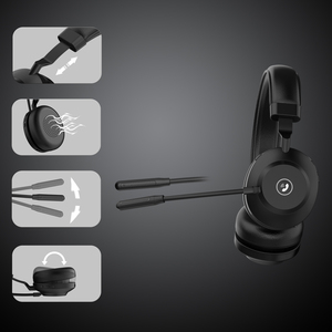 Tùy biến văn phòng kinh doanh Tai nghe không dây tiếng ồn hủy bỏ tai nghe với microphone ANC enc tai nghe - Product Image 3