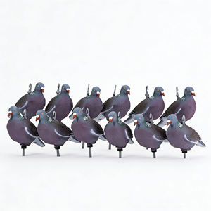 หุ่นล่อพิราบล่าเหยื่อรุ่นใหม่ สมจริง น้ำหนักเบา ทำจาก EVA สำหรับตกแต่งสวน - Product Image 2