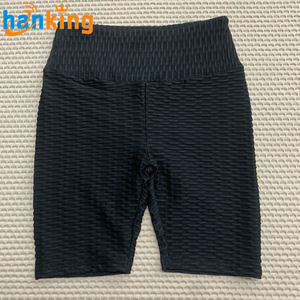 Ehanking-Para Mujer, Mallas Elásticas con Cintura Arrugada, Leggings Elásticos de Cadera, Pantalones Deportivos para Correr, Pantalones Cortos de Motociclista - Product Image 6