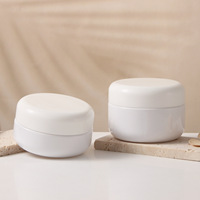 Juego de Envases Cosméticos de Vidrio Vacíos de Lujo, Botella de Loción con Bomba Naranja, Tarro de Crema de 30-150 ml, Envase para Cuidado de la Piel, Impresión Personalizada