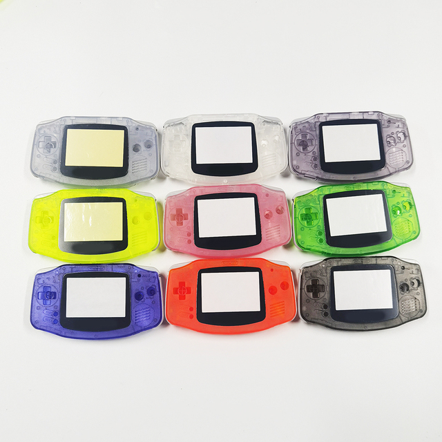 New Color for Nintendo GBA Gameboy Advance Replacement Housing Shell Transparent Color
