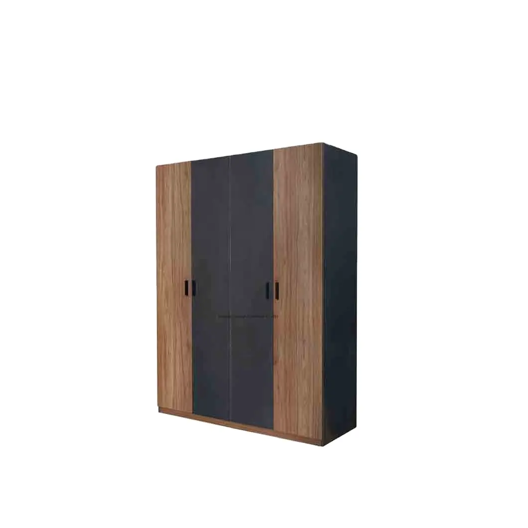 Ensemble de meubles de maison pour chambre à coucher armoire en bois massif d'hôtel en MDF