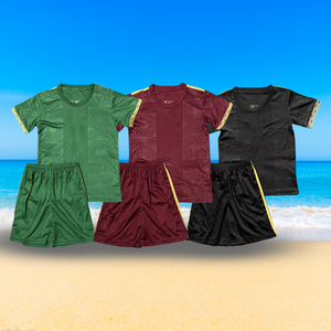 2526 Meksika'nın Yeni Ochoa Jime Nez Lozano Altın Kupa, Ucuz Toptan, Özelleştirilebilir Çocuk Futbol Forması Seti - Product Image 1