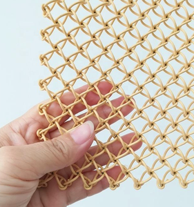 Maille <span class=keywords><strong>de</strong></span> fil d'aluminium décorative en tissage diamant <span class=keywords><strong>de</strong></span> qualité supérieure - Panneau léger pour le revêtement <span class=keywords><strong>de</strong></span> plafond et la décoration <span class=keywords><strong>de</strong></span> façade - Product Image 2