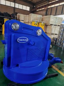 TAEKKO Aimant hydraulique de levage de ferraille pour excavatrice 1200 mm pour ferronnerie - Product Image 3